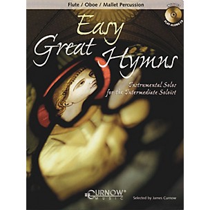 Curnow Music Easy Great Hymns (Flute/Oboe/Mallet Percussion - Grade 2) Concert Band Level 2