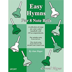 Rhythm Band Easy Hymns - 12 Hymns for 8-Note Handbells & Deskbells Book