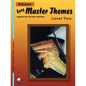 Schaum Easy Master Themes, Lev 2 Educational Piano Series Softcover