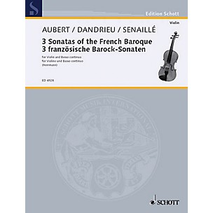 Schott Easy Old French Sonatas Vn/bc Schott Series