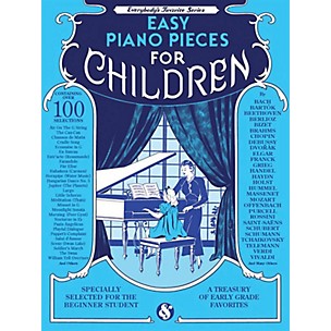 Music Sales Easy Piano Pieces for Children (Everybody's Favorite Series) Music Sales America Series Softcover