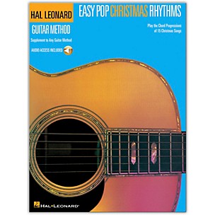 Hal Leonard Easy Pop Christmas Rhythms (Supplement to Any Guitar Method) Book/Audio Online