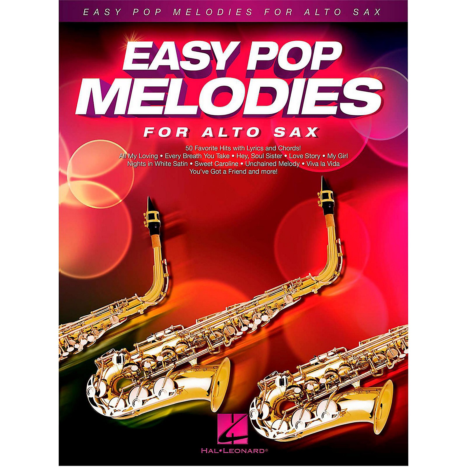 Hal Leonard Easy Pop Melodies For Alto Sax | Music & Arts