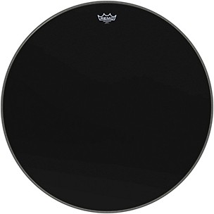Remo Ebony Ambassador Resonant Bass Drum Head