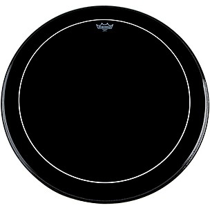 Remo Ebony Series Pinstripe Bass Drum Head