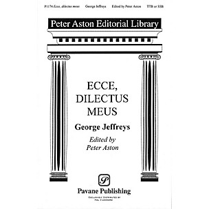 Banks Music Publications Ecce, Dilectus Meus TTB/SSA arranged by Peter Aston