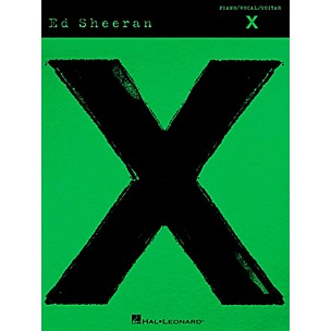 Hal Leonard Ed Sheeran - X Piano/Vocal/Guitar