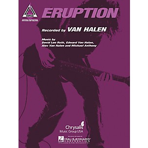 Hal Leonard Eddie Van Halen Eruption Guitar Tab