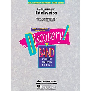 Hal Leonard Edelweiss Concert Band Level 1 1/2 Arranged by John Moss