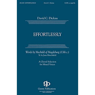 Gentry Publications Effortlessly SSAATTBB A Cappella composed by David Dickau