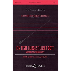 Boosey and Hawkes Ein feste Burg ist unser Gott (No. 2 from Millennial Suite) SATB, Org by Luther arranged by John Burge