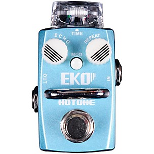 Hotone Effects Eko Delay Skyline Series Guitar Effects Pedal