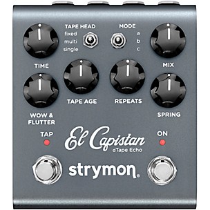 Strymon El Capistan V2 dTape Echo Effects Pedal