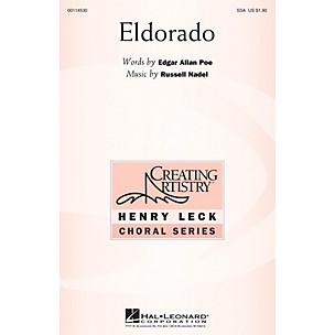 Hal Leonard Eldorado SSA composed by Russell Nadel