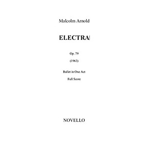 Novello Electra Op. 79 (Study Score) Music Sales America Series Softcover Composed by Malcolm Arnold