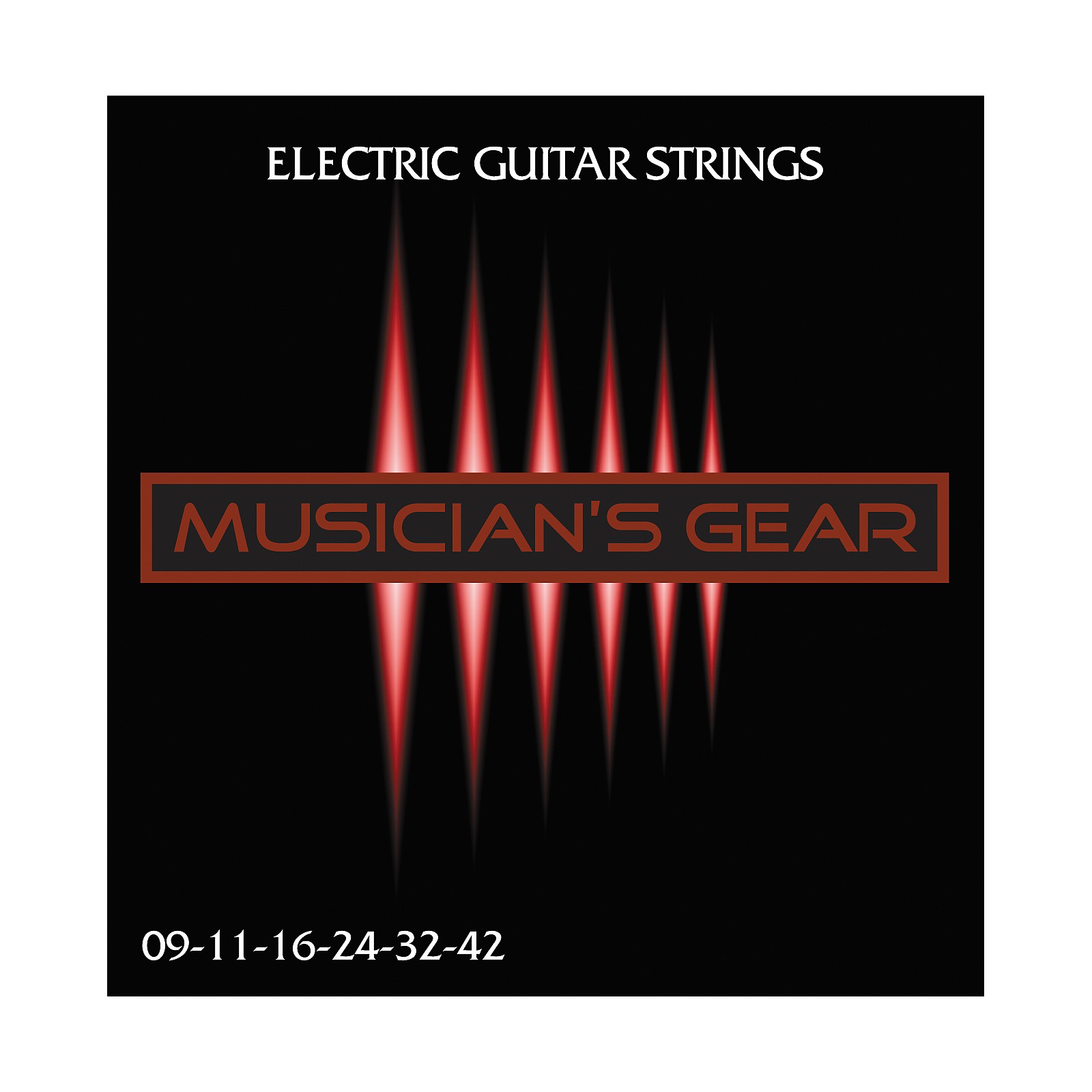 Musician s Gear Electric 9 Nickel Plated Steel Guitar Strings