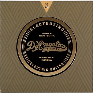 D'Angelico Electrozinc Rock 10-46 Light Electric Guitar Strings
