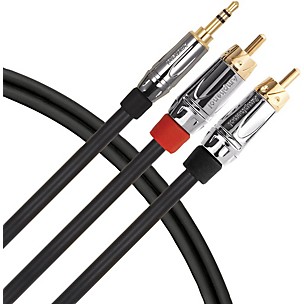 Livewire Elite Interconnect Y-Cable 3.5 mm TRS Male to RCA Male