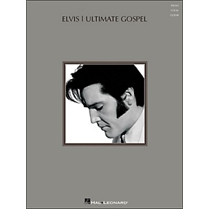 Hal Leonard Elvis - Ultimate Gospel arranged for piano, vocal, and guitar (P/V/G)