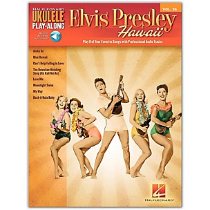 Hal Leonard Elvis Presley Hawaii - Ukulele Play-Along Vol. 36 Book/Online Audio