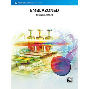 Makemusic Emblazoned Concert Band Score & Parts