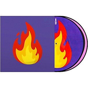 SERATO Emoji #2 Flame/Record 12" Control Vinyl Pair