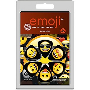 Perri's Emoji Guitar Pick 6-Pack