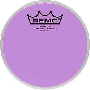 Remo Emperor Colortone Crimplock Purple Tenor Drum Head