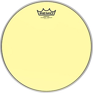 Remo Emperor Colortone Crimplock Yellow Tenor Drum Head