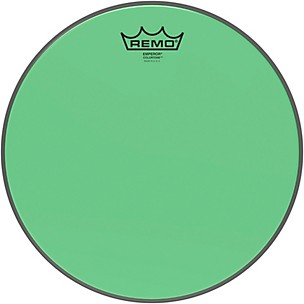 Remo Emperor Colortone Green Drum Head