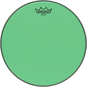 Remo Emperor Colortone Green Drum Head