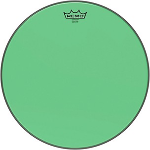 Remo Emperor Colortone Green Drum Head