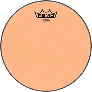 Remo Emperor Colortone Orange Drum Head