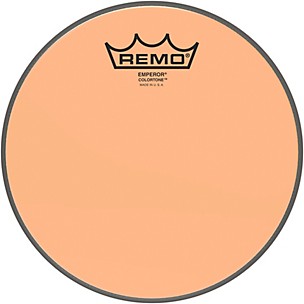 Remo Emperor Colortone Orange Drum Head