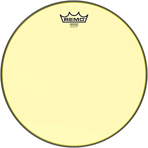 Remo Emperor Colortone Yellow Drum Head