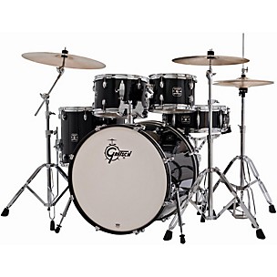 Gretsch Drums Energy 5-Piece Drum Set with Hardware and Sabian SBR Cymbal Pack