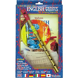 Waltons English Penny Whistle CD Pack