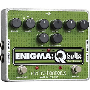 Electro-Harmonix Enigma Qballs Envelope Filter Bass Effects Pedal