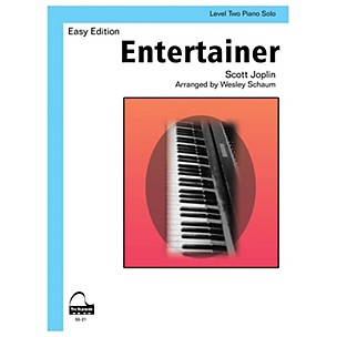 Schaum Entertainer (Schaum Level Two Piano Solo) Educational Piano Book by Scott Joplin