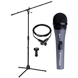 Sennheiser Epack 815S Dynamic Microphone with Tripod Boom Stand and Cable