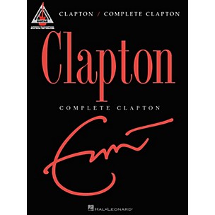 Hal Leonard Eric Clapton Complete Clapton Guitar Tab Songbook