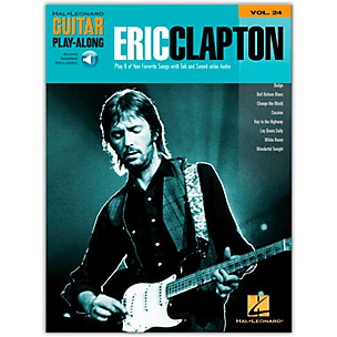 Hal Leonard Eric Clapton Guitar Play-Along Series Volume 24 (Book/Online Audio)