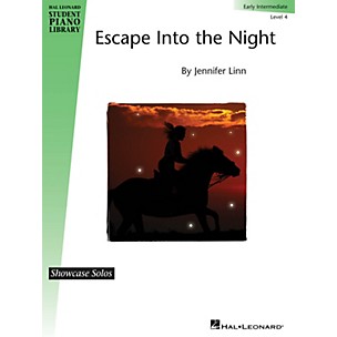 Hal Leonard Escape into the Night Piano Library Series by Jennifer Linn (Level Early Inter)