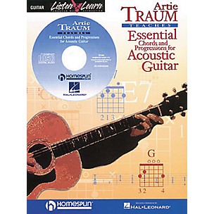 Hal Leonard Essential Chords and Progressions for Acoustic Guitar (Book/CD)