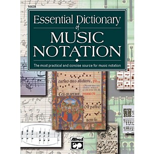 Alfred Essential Dictionary of Music Notation  Pocket Size Book