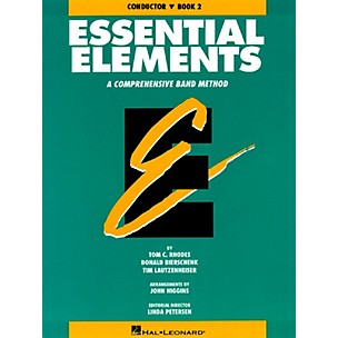 Hal Leonard Essential Elements - Book 2 (Original Series) (Conductor) Concert Band