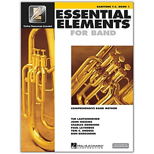 Hal Leonard Essential Elements For Band - Baritone TC Book 1 With Eei (Book/CD-ROM)