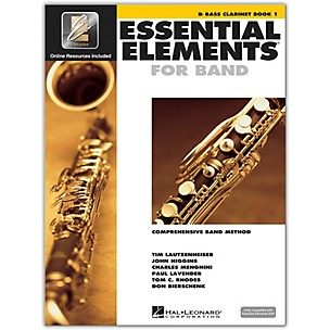 Hal Leonard Essential Elements For Band - Bass Clarinet Book 1 With EEi (Book/CD-ROM)