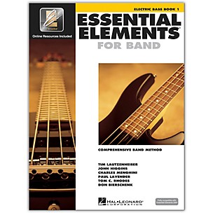 Hal Leonard Essential Elements For Band - Electric Bass Book 1 With EEi (Book/CD-ROM)