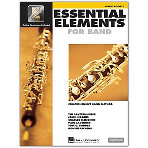 Hal Leonard Essential Elements For Band - Oboe Book 1 with EEi (Book/CD-ROM)